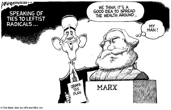 political cartoon