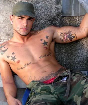 Tagged with tattoos tattoo tattooed men man military ink inkedsexy