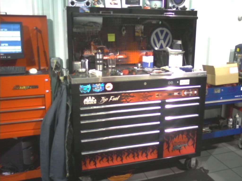 Used Tool Box and Top Hutch For Sale Kalitta Special Edition Diesel