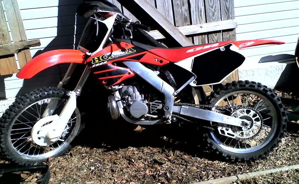 2001 Honda cr250r test #5