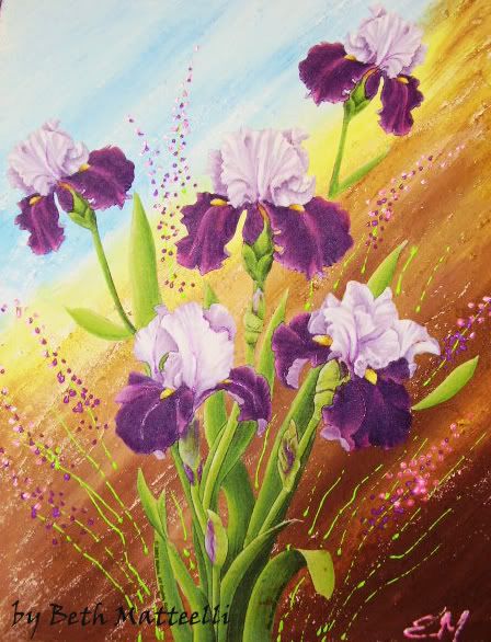 Tela Iris - Decoupage Tela Iris - Decoupage
