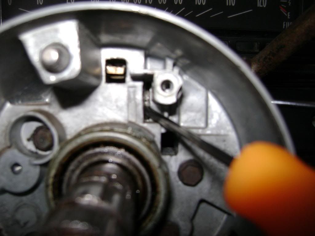 ignition tumbler removal no keys Team Chevelle