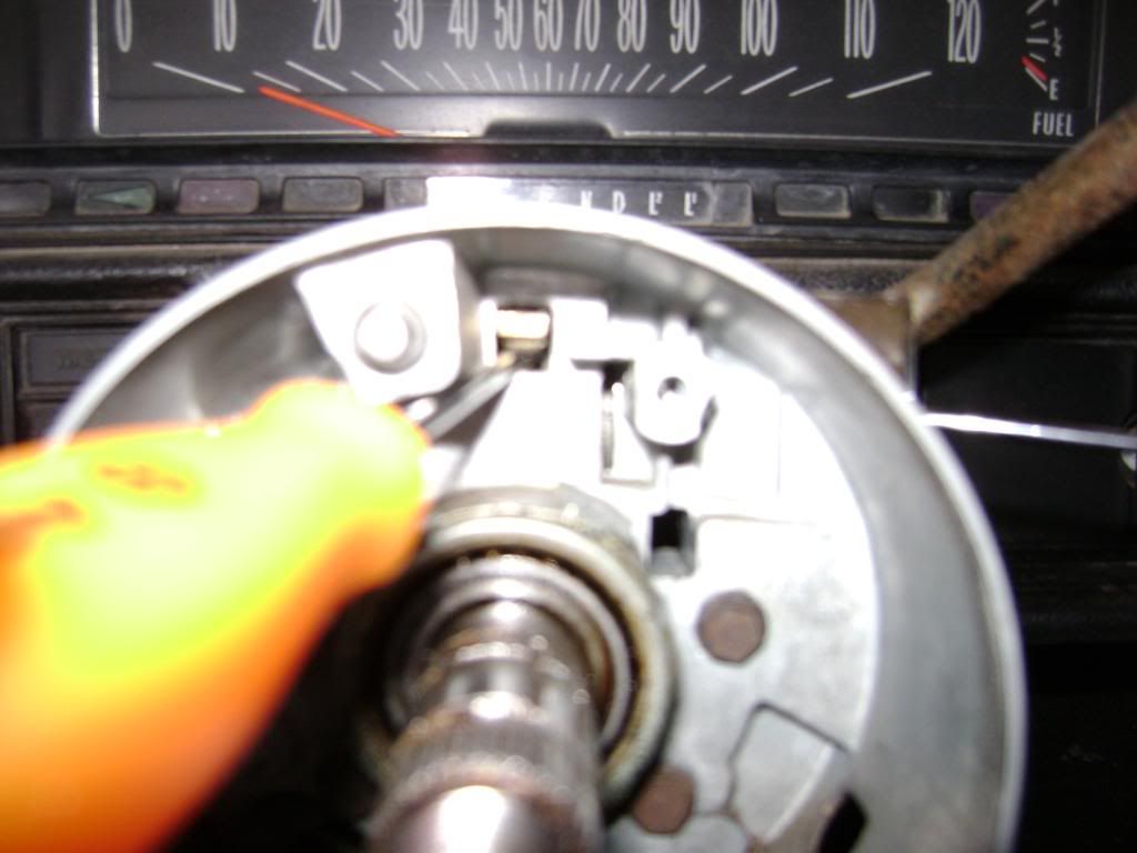 ignition tumbler removal no keys Team Chevelle