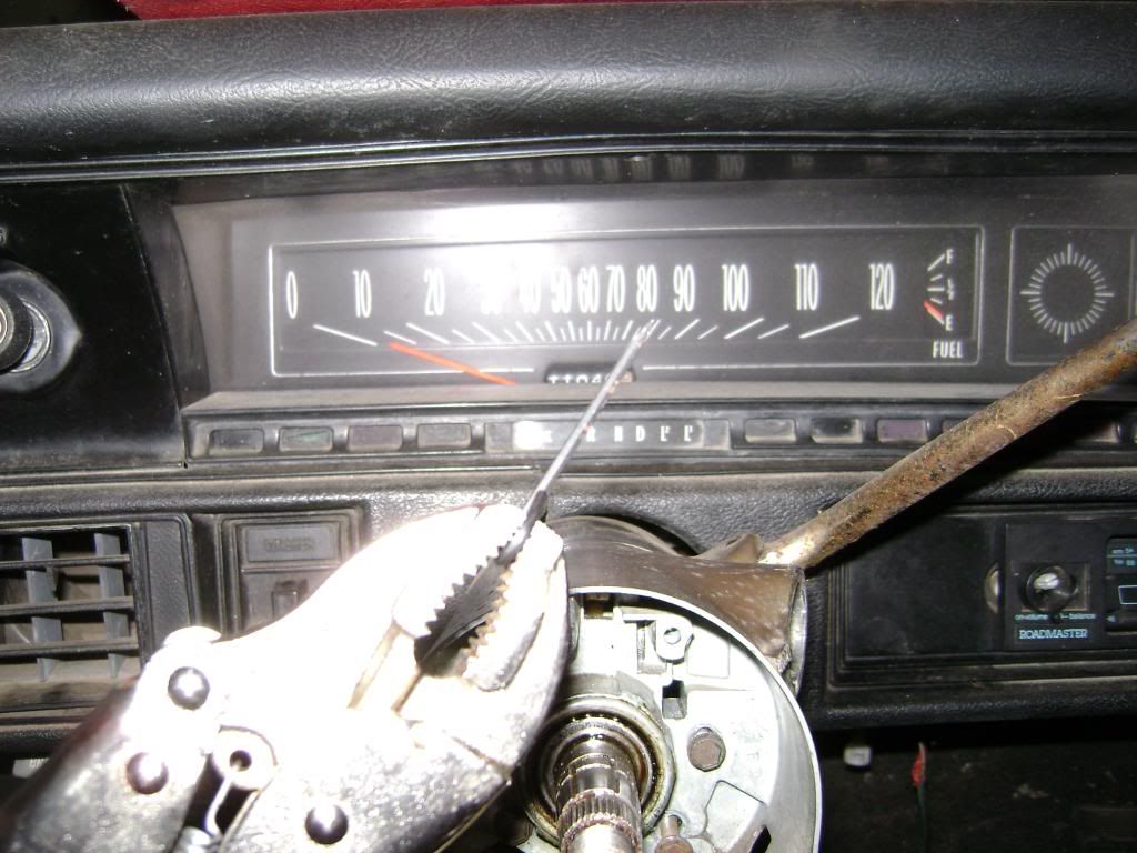 ignition tumbler removal no keys Team Chevelle