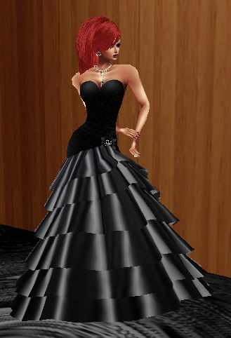 Black Ruffle dress