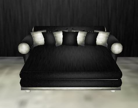 Black White Comfy Lounge