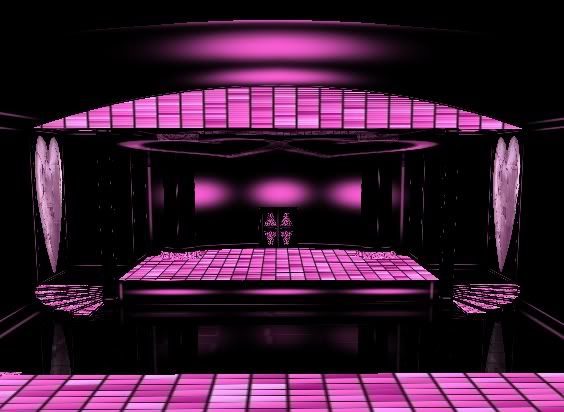 black pink room