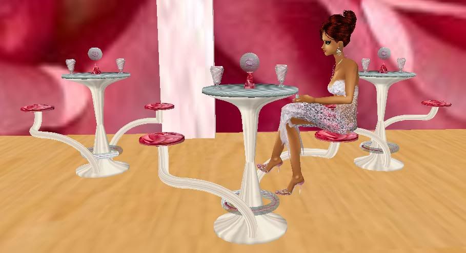 Pink Rose Animated Table