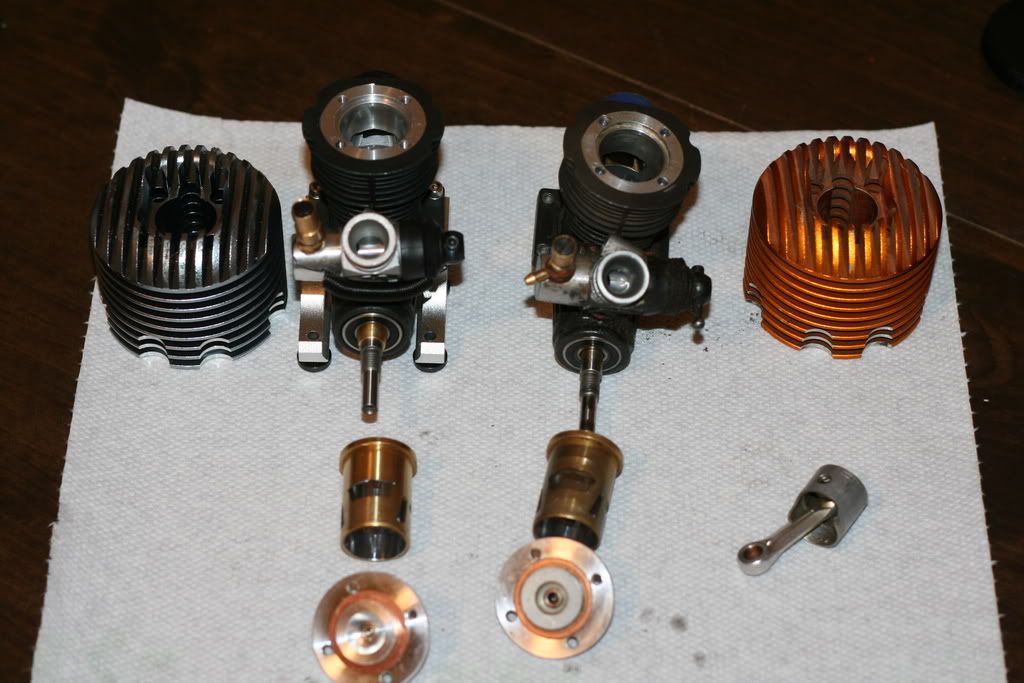 mach 427 nitro engine parts