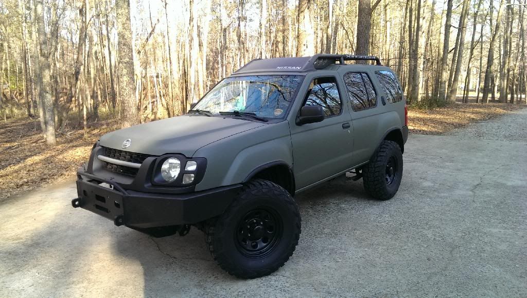 Nissan xterra camouflage green #5