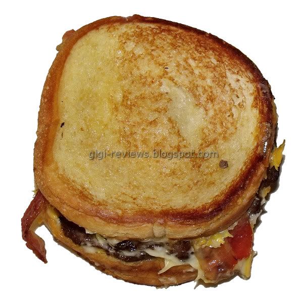 Gigi Reviews Carl S Jr Double Grilled Cheese Bacon Burger