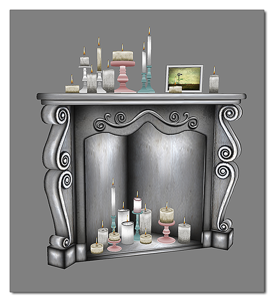 TEMPTII CANDLE FIREPLACE
