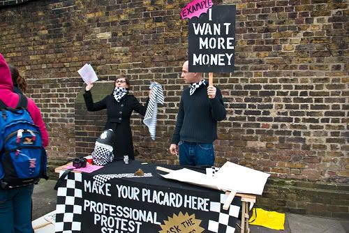 Professional Protest Stall