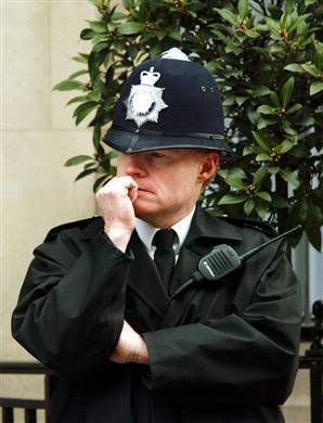 Thoughtful Policeman