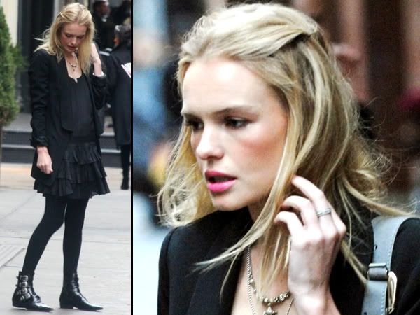 Kate Bosworth pink lipstick trend