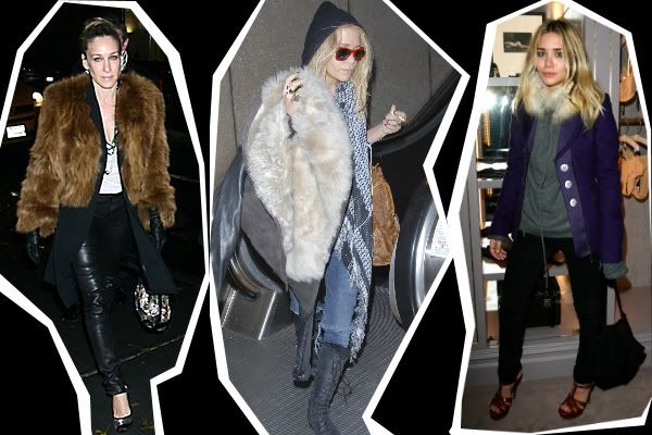 Celebs In Fur