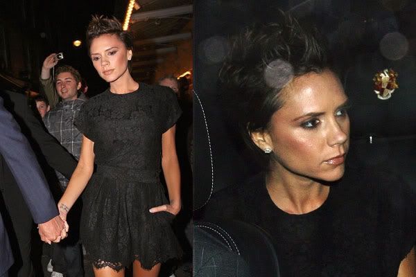 victoria beckham hair pixie. Victoria Beckham spike hair