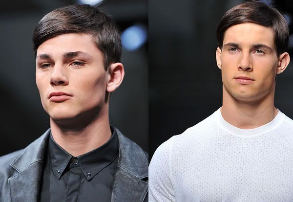 Hair style Calvin Klein Spring/Summer 2009