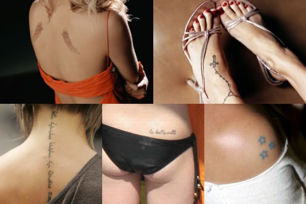 rib writing tattoos for girls: