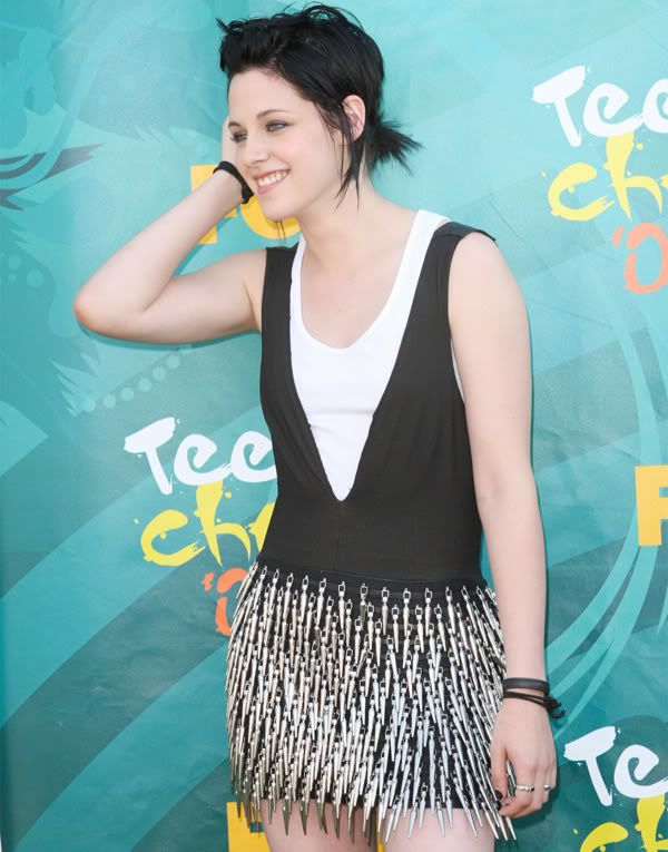Kristen Stewart in Rock and Republic at the 2009 Teen Choice Awards
