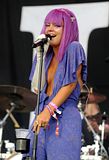 Lily Allen at Glastonbury Festival 2009