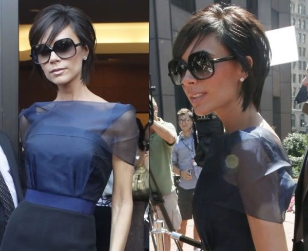  Victoria Beckham, who rarely shies away from dramatic new hairstyles.