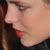 Charlotte Casiraghi wears bright red lipstick