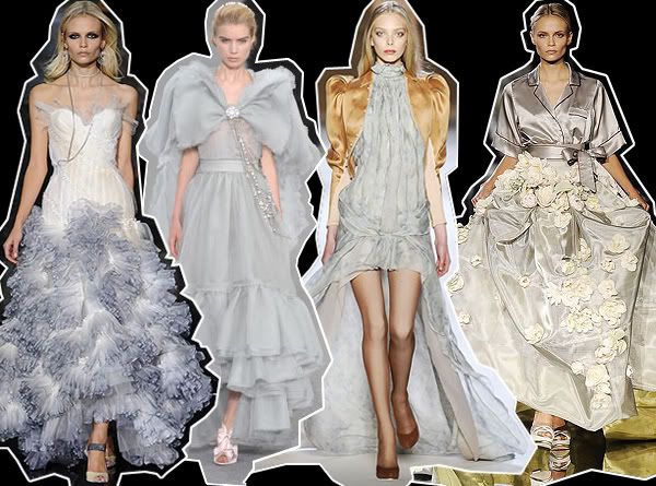 Romantic Fairy-tale Dress Runway Trend
