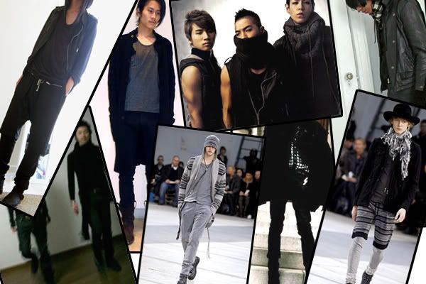 Goth Ninja menswear trend