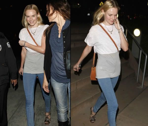 Kate Bosworth wears the jeggings trend