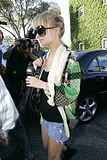 Nicole Richie casual street style - April 6, 2009