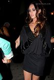 Megan Fox in black at Chateau Marmont, March 2009