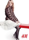 H&M Fall 2009 campaign featuring Jessica Stam