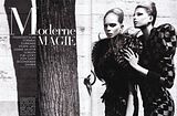 Moderne Magie; Vogue German, November 2009