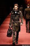 Men's military trend on the runway: Autumn (Fall)/Winter 2009-2010
