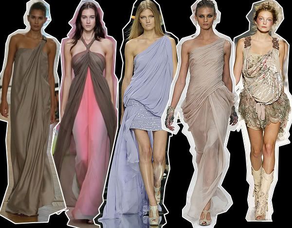 Grecian Goddess dress trend