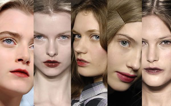 2008 beauty trend: berry stained lips