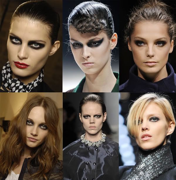 Dark eyemakeup trend