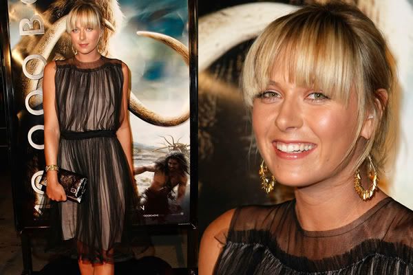 Maria Sharapova nude fashion trend She's paired it with the sheer trend