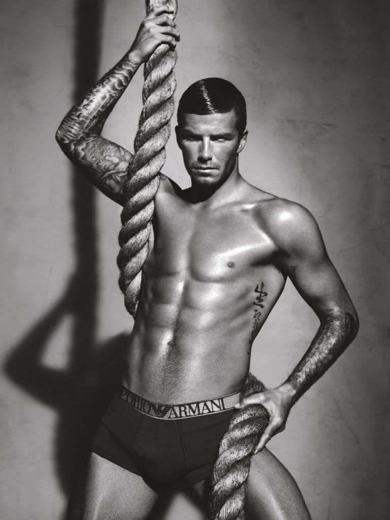 David Beckham for Giorgio Armani underwear, Autumn(Fall)/Winter 2009/2010
