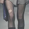 Laddered stockings trend Fall 2009
