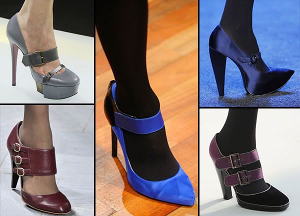 High-heeled Mary-Janes shoe trend, 2008