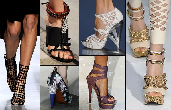 Spring/Summer 2009 Runway Shoe Trends