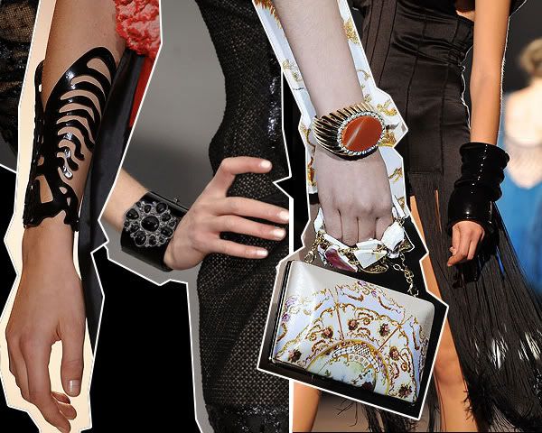 Statement cuffs, bracelets and bangles for 2009