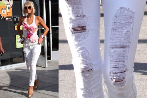 Paris Hilton Siwy Jeans. Yes, it has many of the elements of this year's 