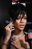 Rihanna at the Verizon and Blackberry Storm Grammy Party