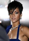 Rihanna at the Verizon and Blackberry Storm Grammy Party
