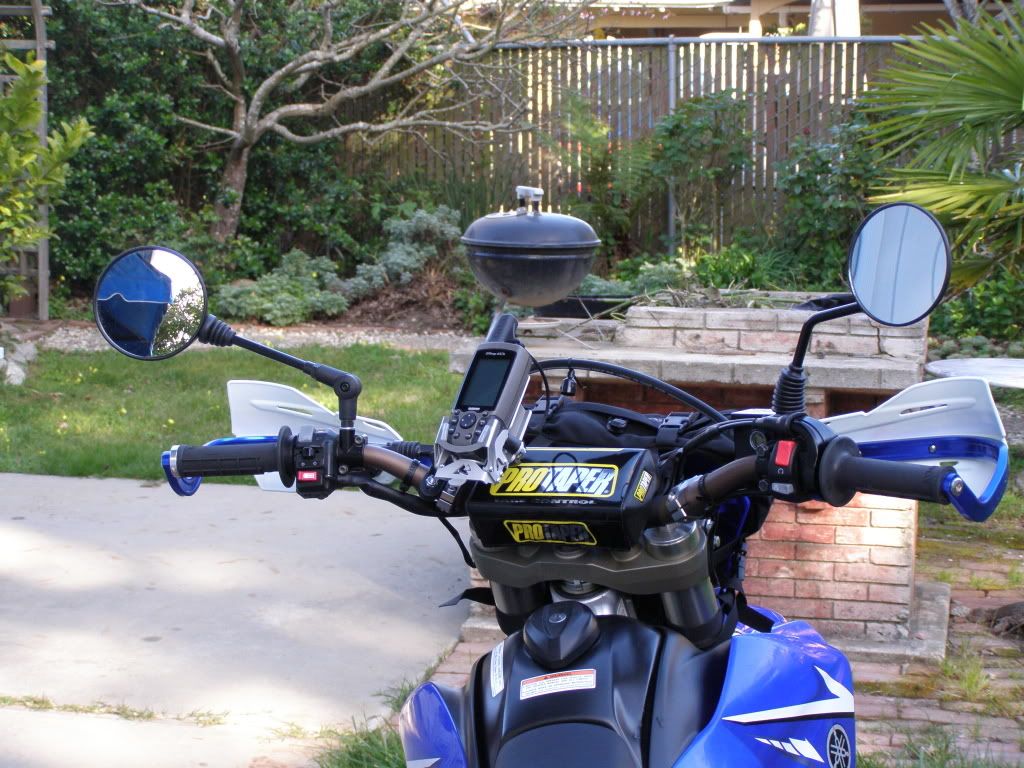 Folding Mirror for WRR Yamaha DualSport ThumperTalk