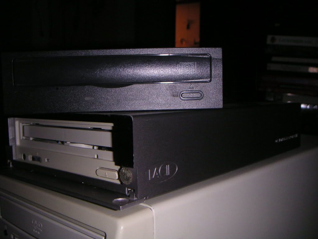 Classical gas emissions: external hard drive made from junk