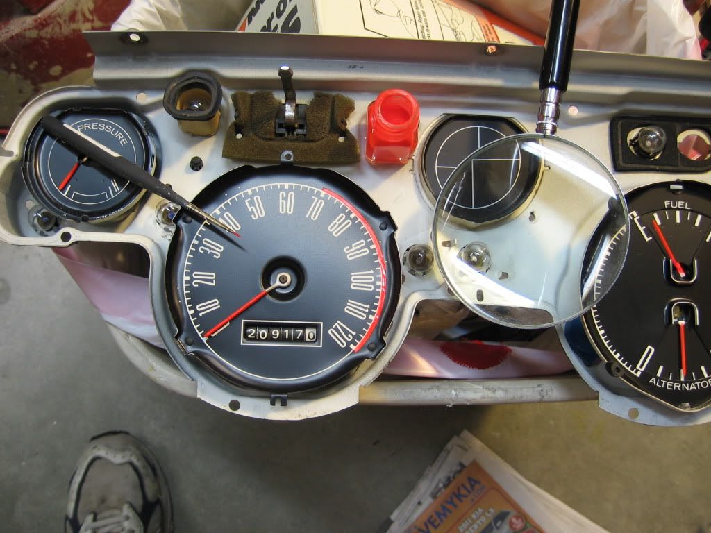 Instrument cluster restoration Vintage Mustang Forums